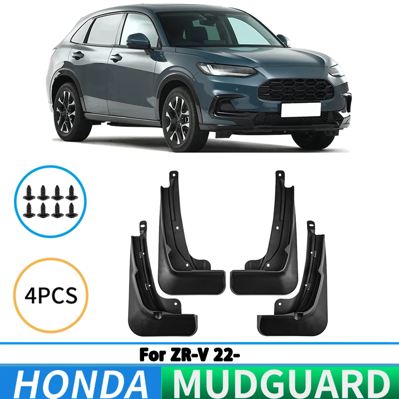 For Honda Zhi Zai ZRV 2022-2024 Fender ZR-V Auto Car Tire Fender Splash Guard Front and Rear Wheel Fender Auto Parts