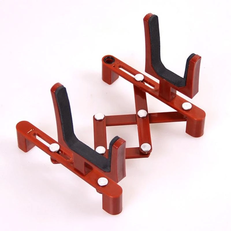 Professional Plastic Folding Violin Stand Ukulele Holder Stand Portable Guitar Stand Mandolin Floor Stand Save Space