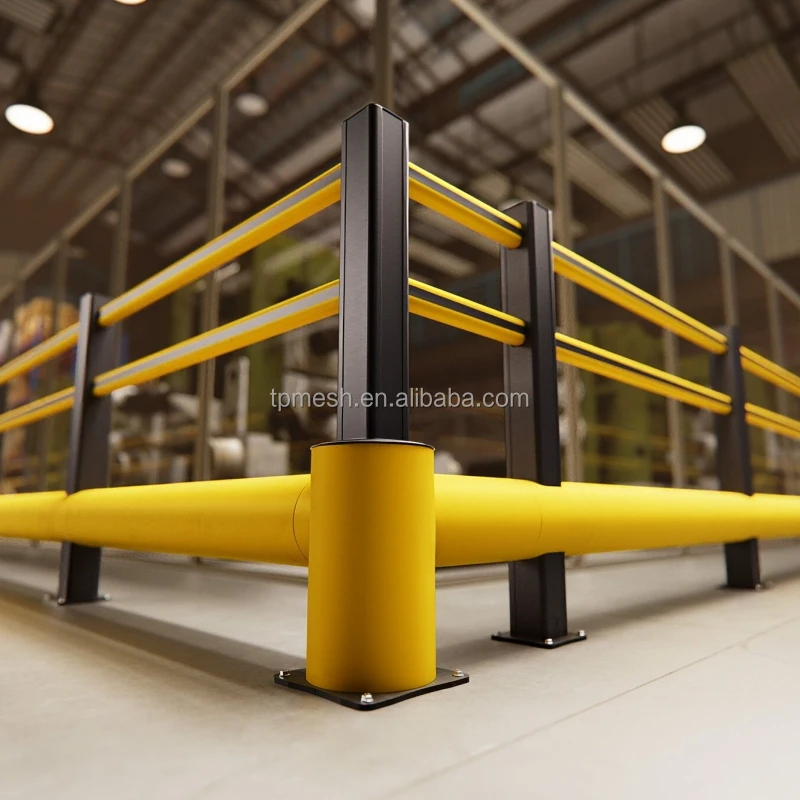 HSJ High Safety Anti-Collision Equipment Plastic Flexible Barrier Road Safety Guardrail Loading Dock Safety Barriers