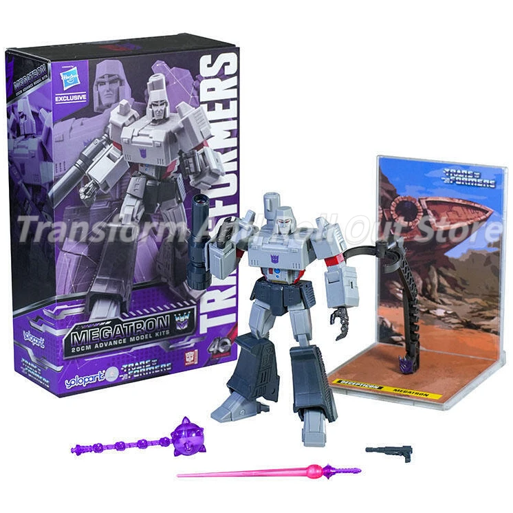 متوفر في المخزون Yolopark Transformers AMK G1 40th Megatron No Alloy Edition عمل نموذج لجسم لعبة جمع هواية هدية #1