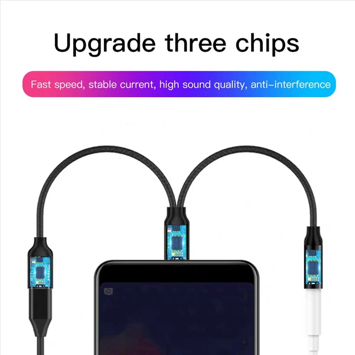 BaoBao-5X Тип C на 3,5 мм зарядный аудиоадаптер 2 в 1 USB C Разветвитель для наушников AUX Аудиокабель для смартфона Huawei Разветвитель