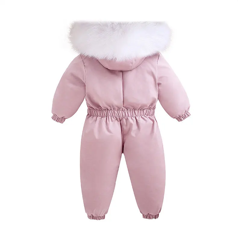 Happy Cherry - Overall winter baby jongens meisjes sneeuwpak dikke