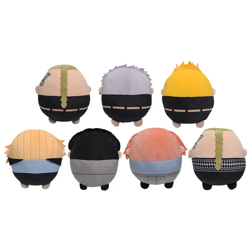 Tokyo Revengers Plush Doll, Mikey Tachibana Hinata Tachibana Naoto Round Stuffed Toy, Cute Anime Collectible Figure Gift