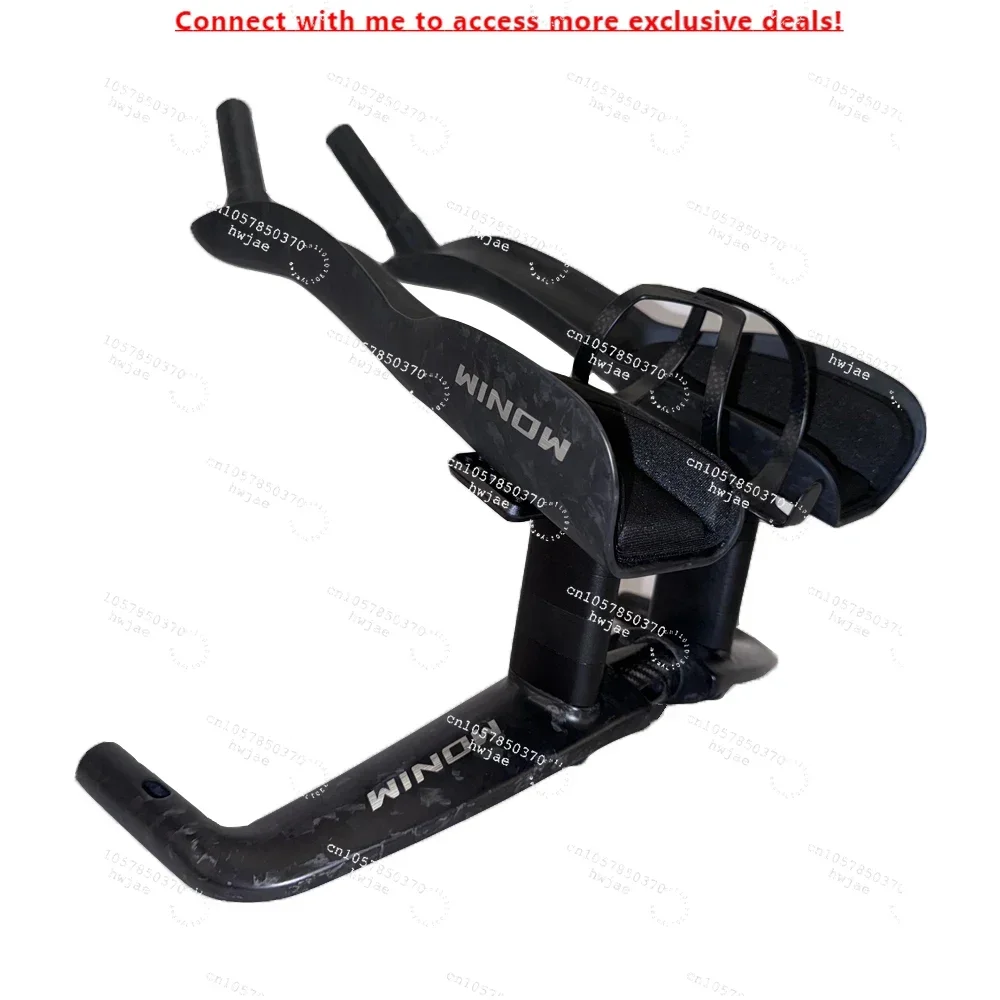 Newest Carbon TT Handlebar Model HB052 Aero Handlebar Integrated Carbon For TT Bike Carbon Time Trial Handlebar TT Bar
