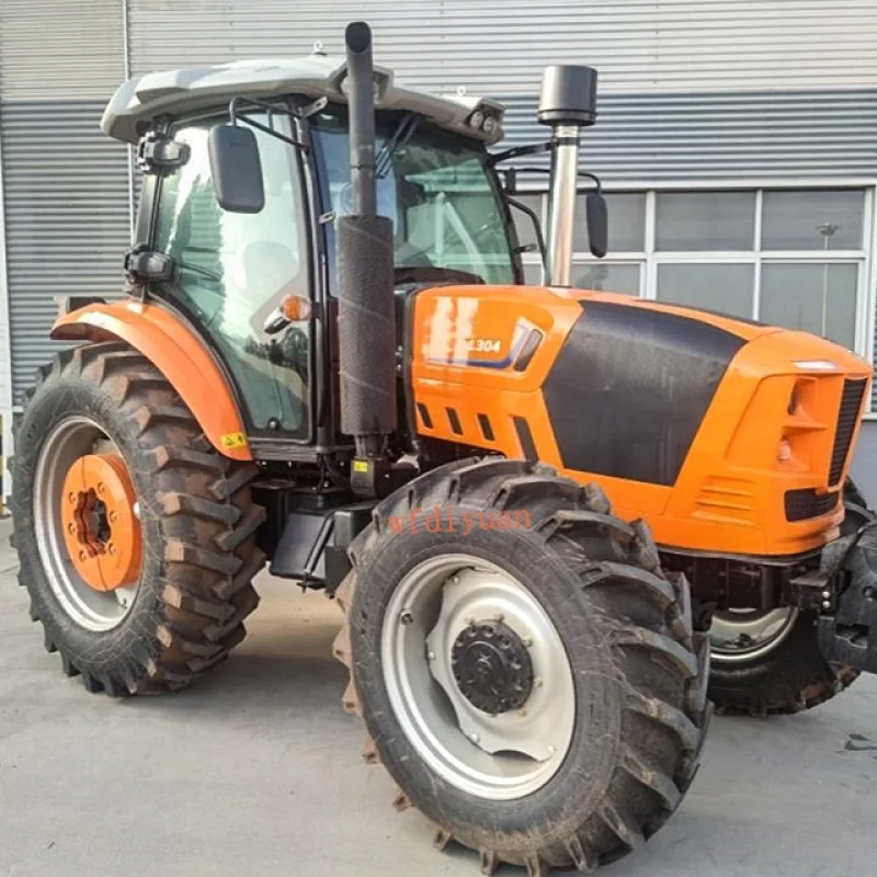 china：China Agricultural Machinery 4 Wheeled Tractor Cheap 4X4 Farming Tractors Compact for Sale