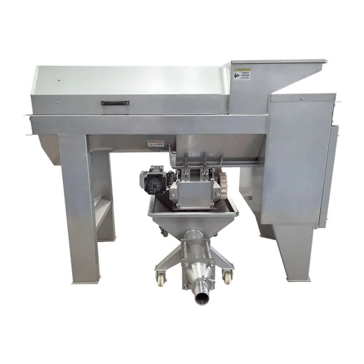 Factory Direct Price Automatic Grapes Juice Making Machine Grape Press Squeezing Machine Grape Crusher Destemmer
