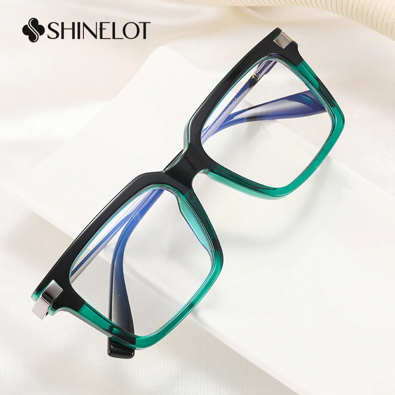 

93397 Classic Men Rectangle Eyeglasses Frame Technology Oriented Glasses Youth Style Best-Selling Teenage Boy Eyewear