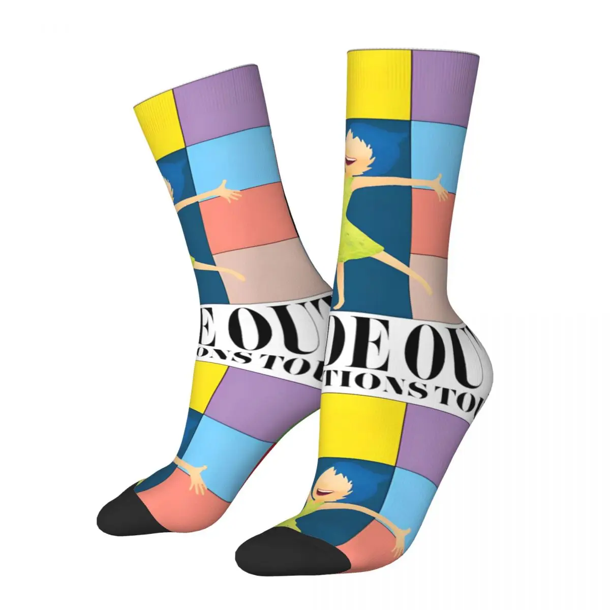 

Autumn Winter Retro Men's Women's Inside Out Eras Tour Socks Breathable Basketball Socks