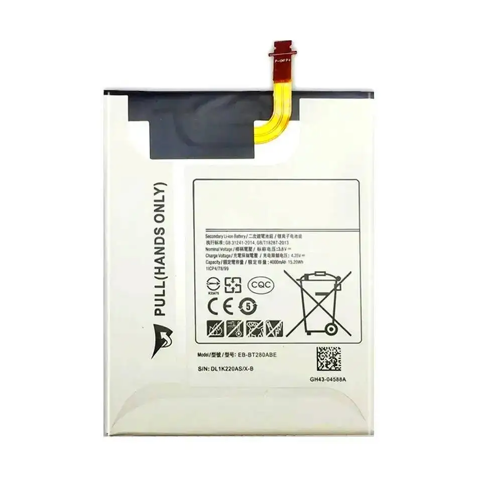 EB-BT550ABE EB-BT355ABE EB-BT515ABU 4000-7800Mah لسامسونج غالاكسي تبويب A T290 T295 7.0 8.0 9.7 10.1 2016 2019 بطارية الجهاز اللوحي