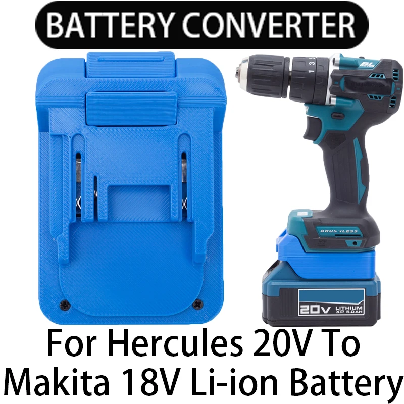 

Battery adapter for Makita 18V Li-ion tools to convert to Hercules 20V Li-ion battery adapter power tool accessories