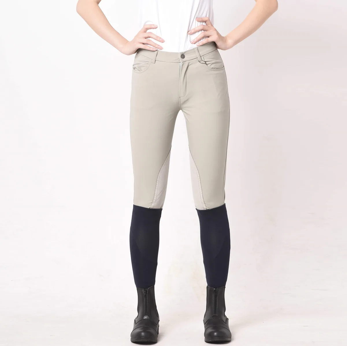 Horse Riding Pants Breeches Women Men Breathable Chaps Unisex Equestrian Long Trousers Horse Back Male Female Riding Equipment