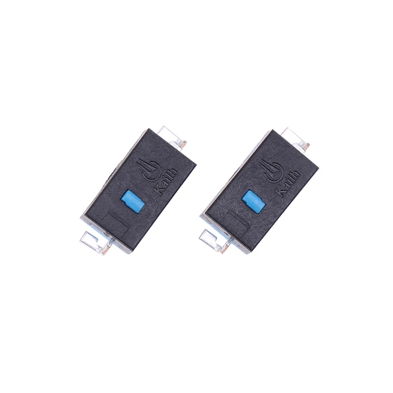 Microinterruptor de ratón mecánico, 2 piezas, SMD Blue dot, Mini interruptor para cualquier lugar/MX/Logitech M905 G903 G900 G603 G502 GPW