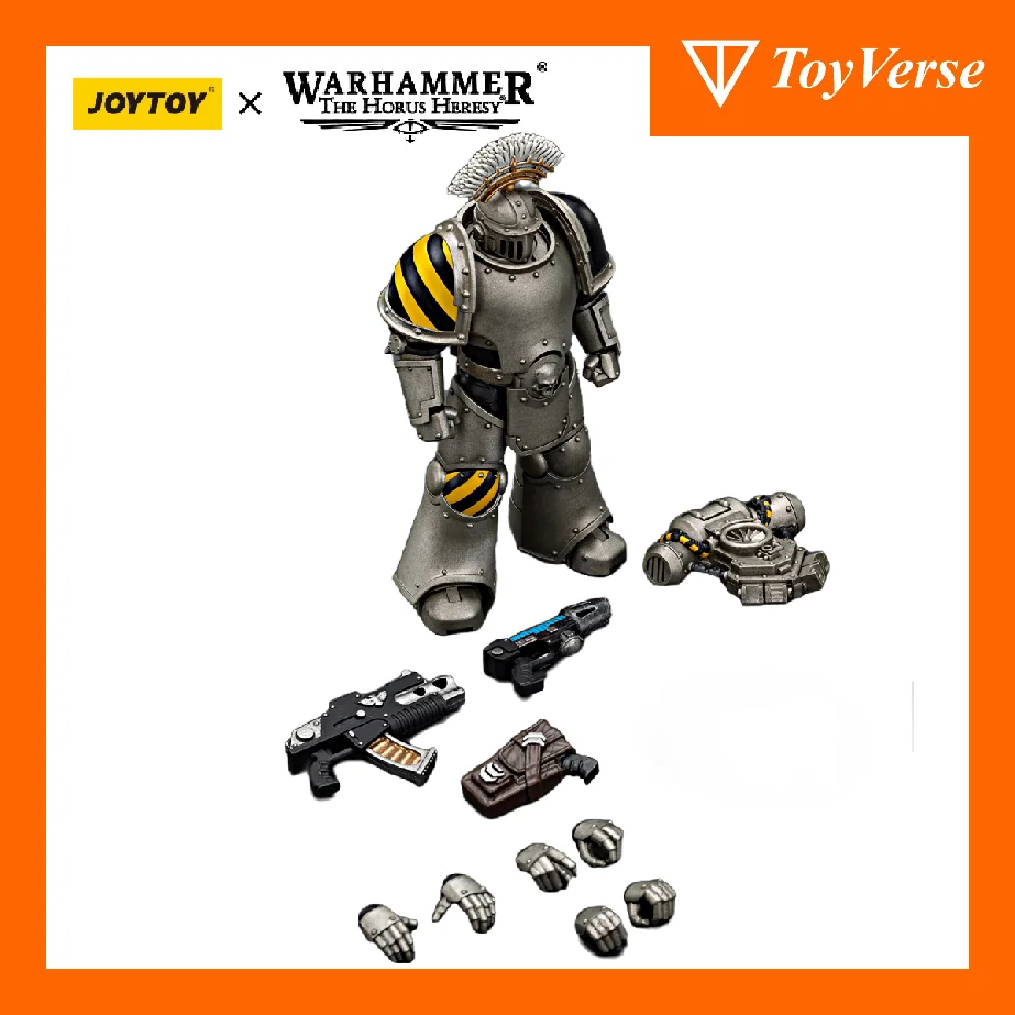 

Официальная лицензированная фигурка TOYVERSE JoyToy Iron Warriors MKIII с тактическим сержантом и оснащенным легионарическим рисунком масштаба 1/18