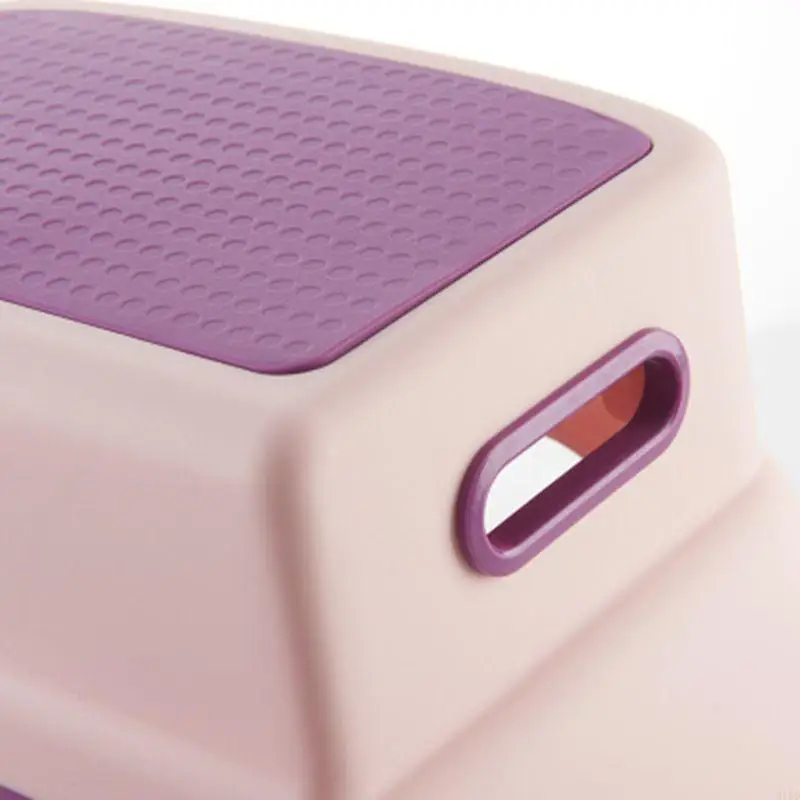 

Toddler Step Stool 2 Layer Step Stool Toddler Two Step Stool with Anti-Slip Grip
