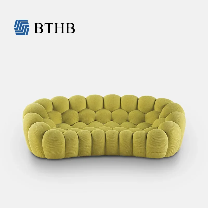 Cotton Football Sofa Luo Qi Bao Bubble Sofa Modern Designer Creative Personality Arc Shaped