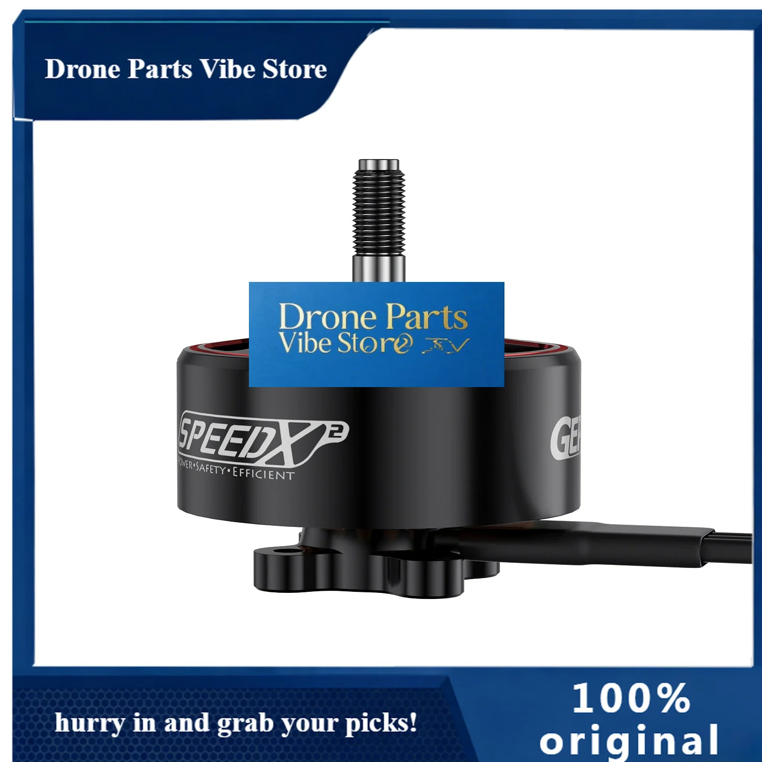 

Drone PartsGEPRC SPEEDX2 3110 900KV/1250KV 6S Motor Suitable For 8-10 Inches Long Endurance FPV Racing RC Four-axis Drone Spare