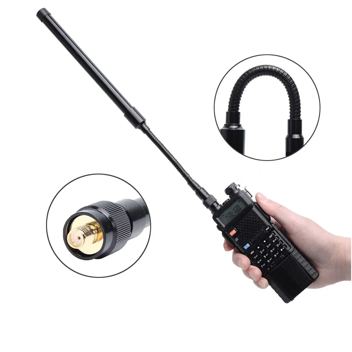 

CS Base Station UHF VHF CS field goose tube tactical antenna Baofeng walkie-talkie UV5R UV82 Quansheng K5 K6 8800 gain antenna