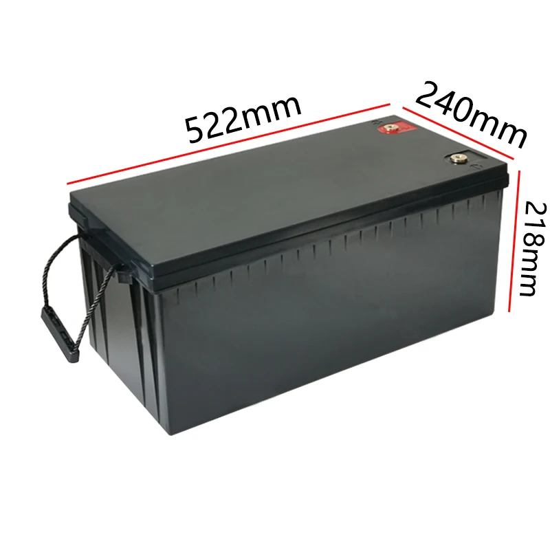 12V 24V ogniwa słoneczne obudowa baterii Lifepo4 12V 24V 100ah 105Ah 180ah 200ah 280ah 320ah Lifepo4 Batteri Box RV obudowa z tworzywa sztucznego