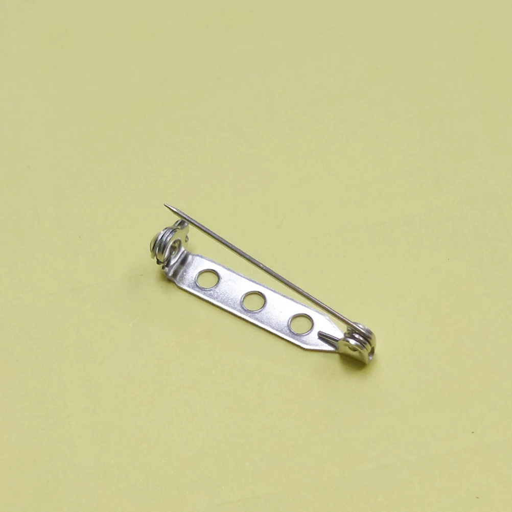 

120pcs Insurance Brooch Safe Clothing Accessories Fastening Clasp Silver Simple Design Everyday Wear Sturdy Pin Fabric