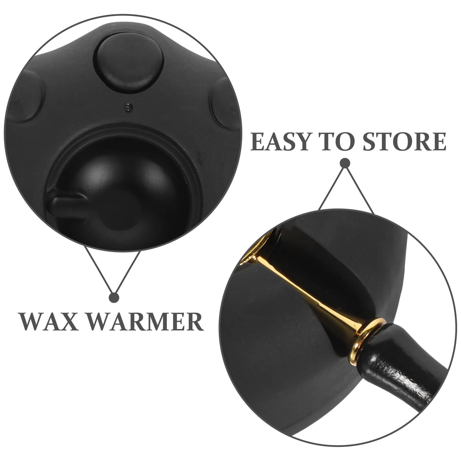 

1 pc Cat Claw Wax Seal Electric Furnace Portable Lightweight Reusable Melting Tool Spoon Included USB Powered Black for