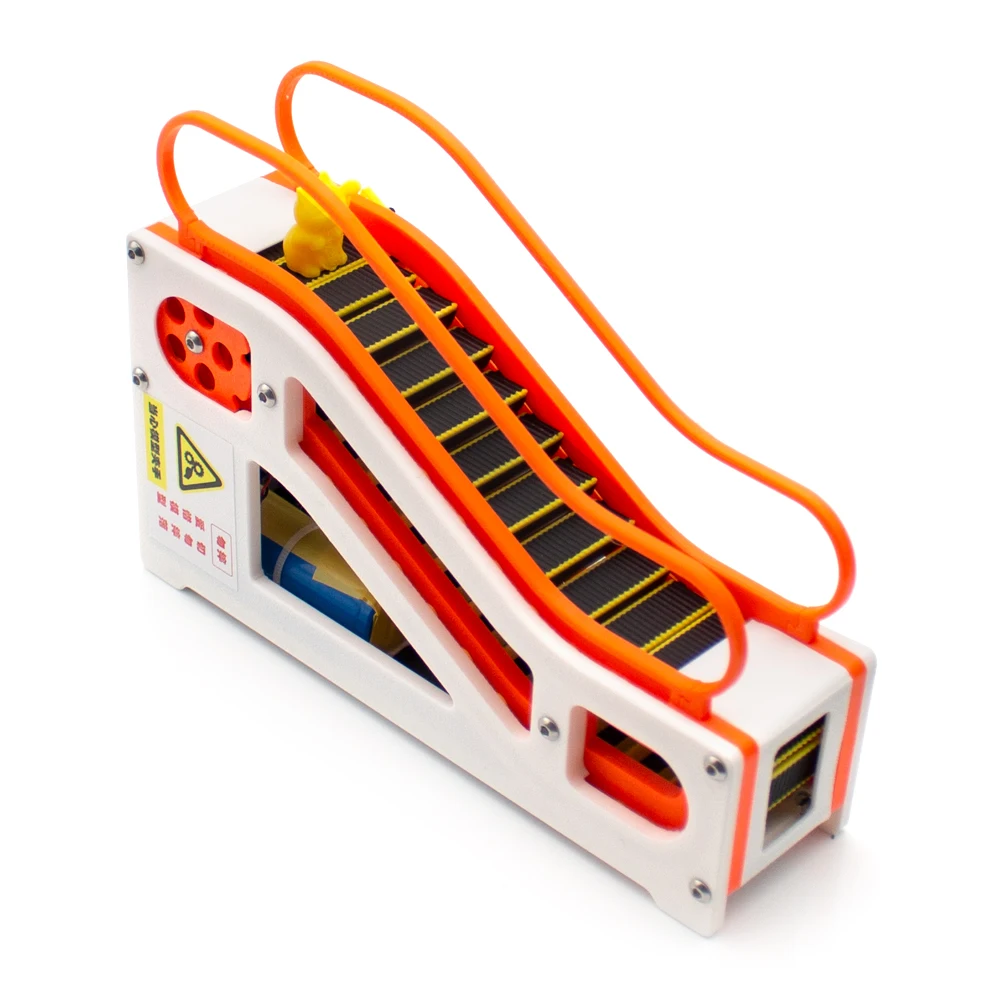 Mini Electric Escalator Cordless 3D Printing DIY Escalator Model STEM Elementary Education Scientific Experiments Device