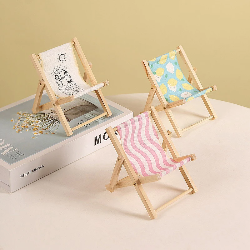 Multi-function Beach Chair Mobile Phone Bracket Not Easy Deform Beach Chair Shape Cellphone Stand Holder Height Adjustment