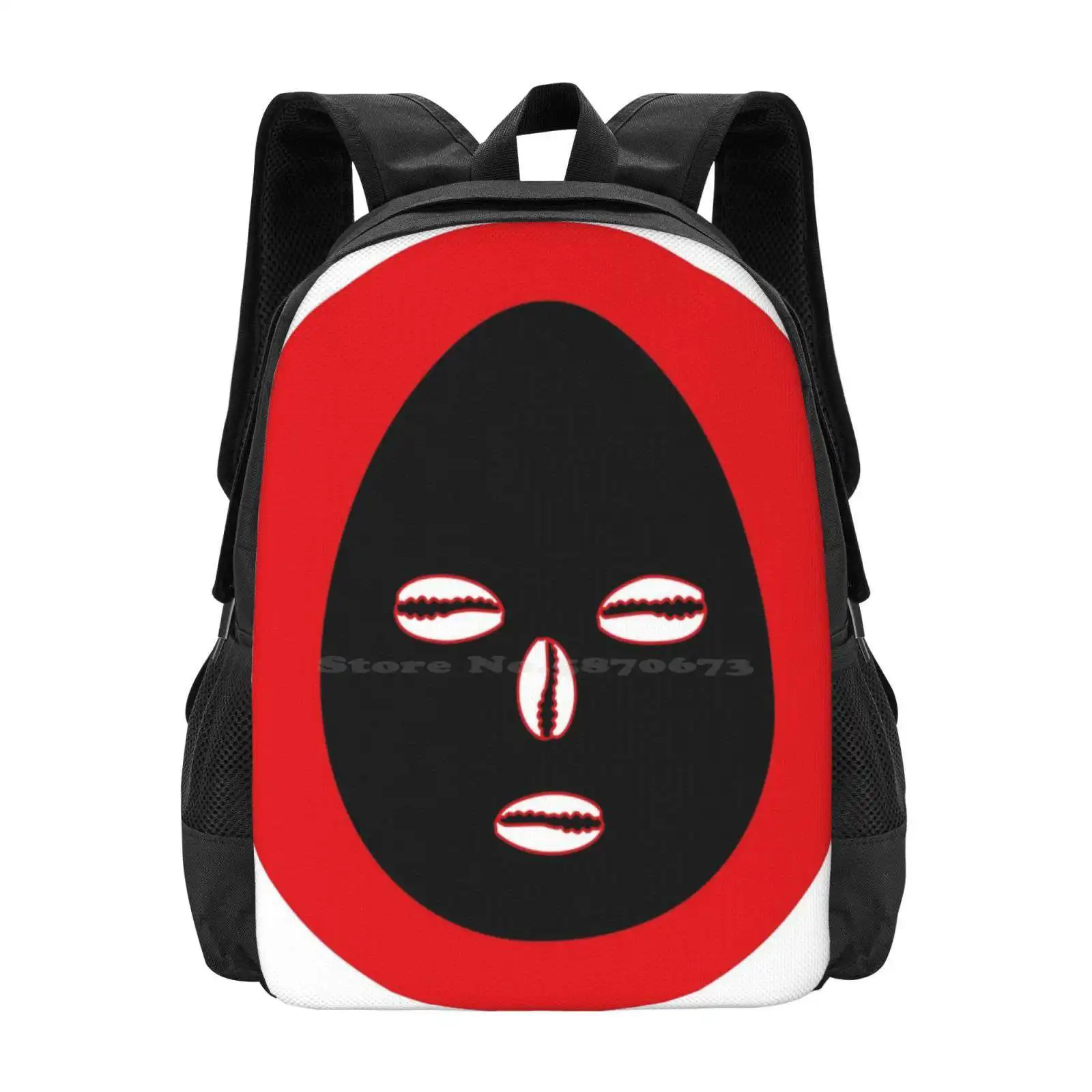 Eleggua Hot Sale Schoolbag Backpack Fashion Bags Eleggua Elegbara Orisha Santeria Eshu Lucumi Sincretismo Guardian Crossroads