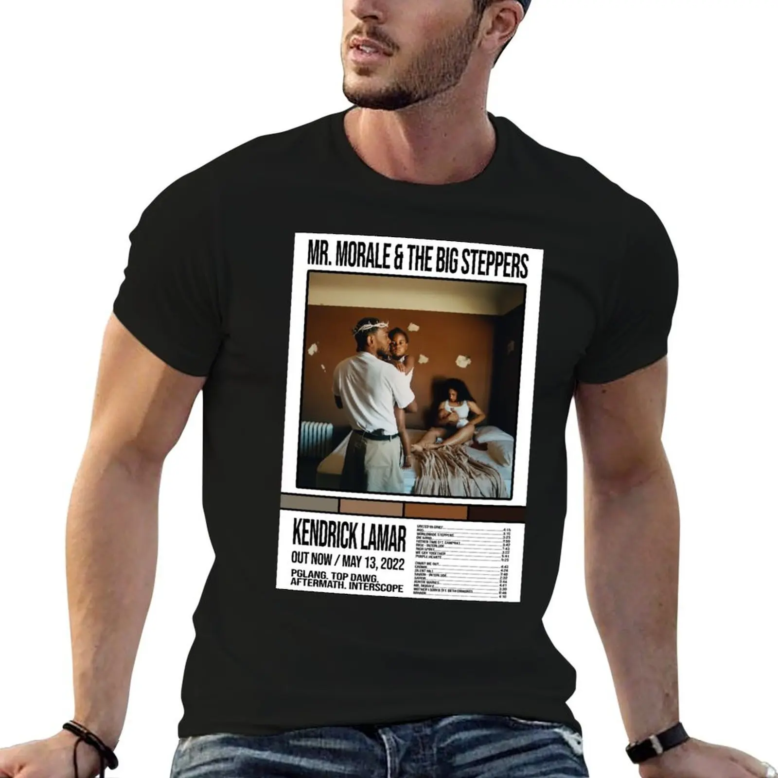 art poster Mr. Morale & the Big Steppers - Kendrick Lamar T-Shirt tshirts personalised designer shirts men clothings