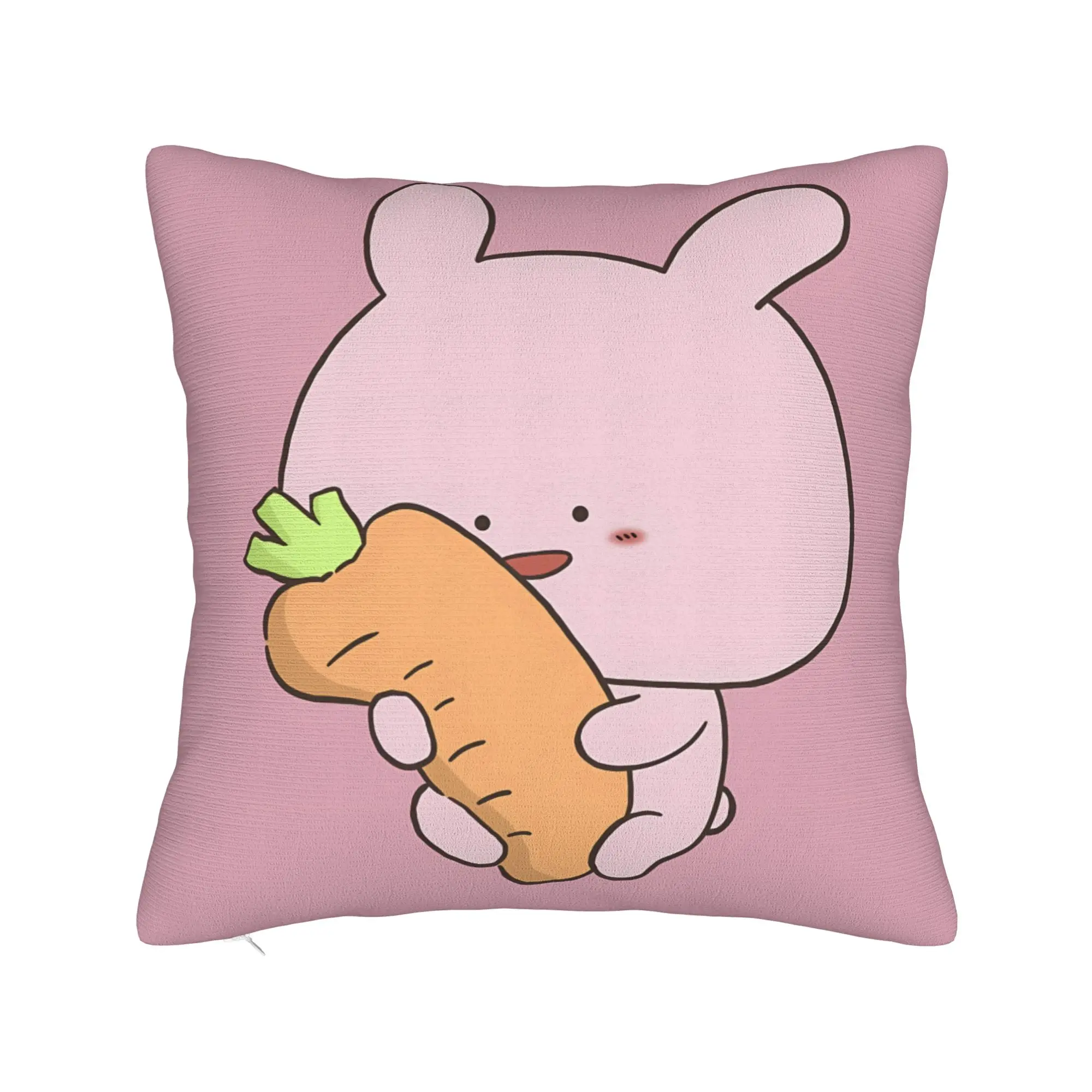 Pillow Cover A-Asamimichaan Asleep Cute Asamimi  Cute Funny Pillow Case For Living Room Sofa Pillowcases