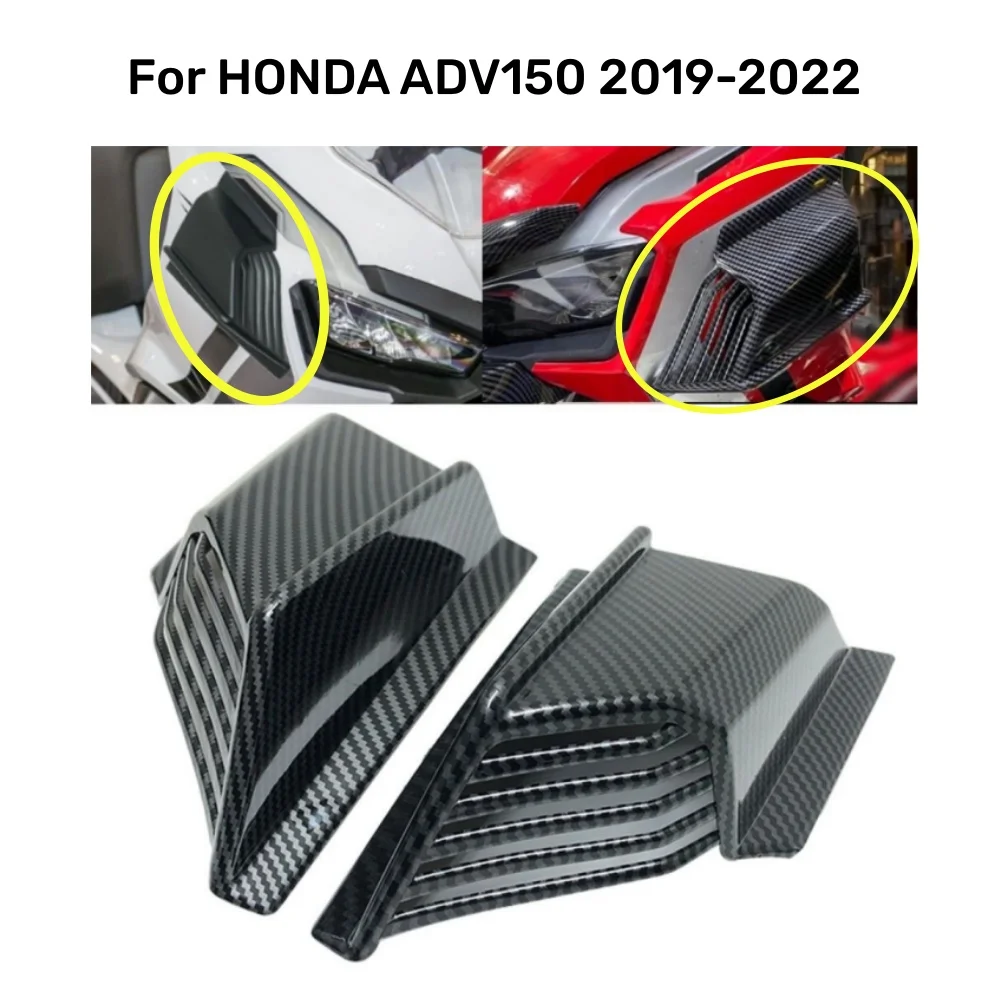 

Fits For HONDA ADV150 ADV 150 ADV-150 2019 2020 2021 2022 Motorcycle Wing Protector Wing Cover Front Side Spoiler Accessories