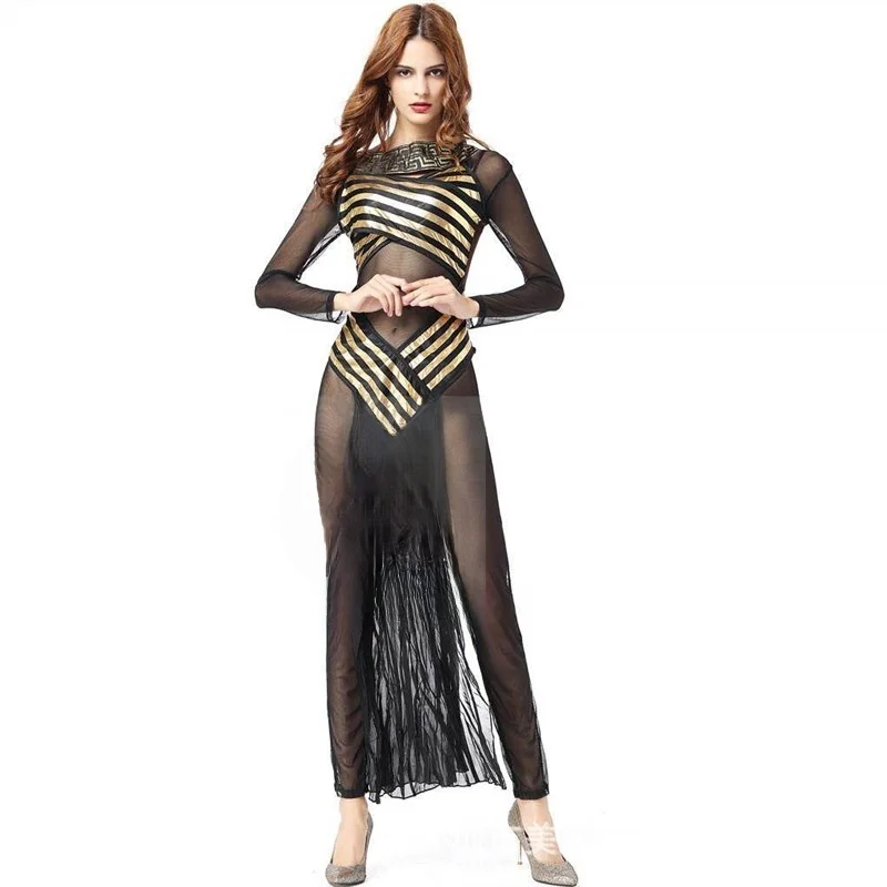 

Sexy Greek Goddess Retro Princess Dress Halloween Costume Women's Ethnic Fashion Stage Clothing Spring Trendy Outfit
