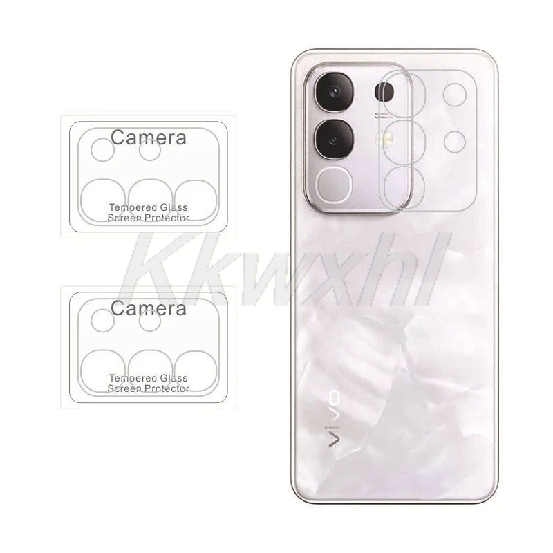 2PCS 9H HD 3D Camera Lens Film For Vivo Y29 4G iQOO Z10x T4x 5G VivoY29 iQOOZ10x VivoT4X Tempered Glass Back Protector Cover