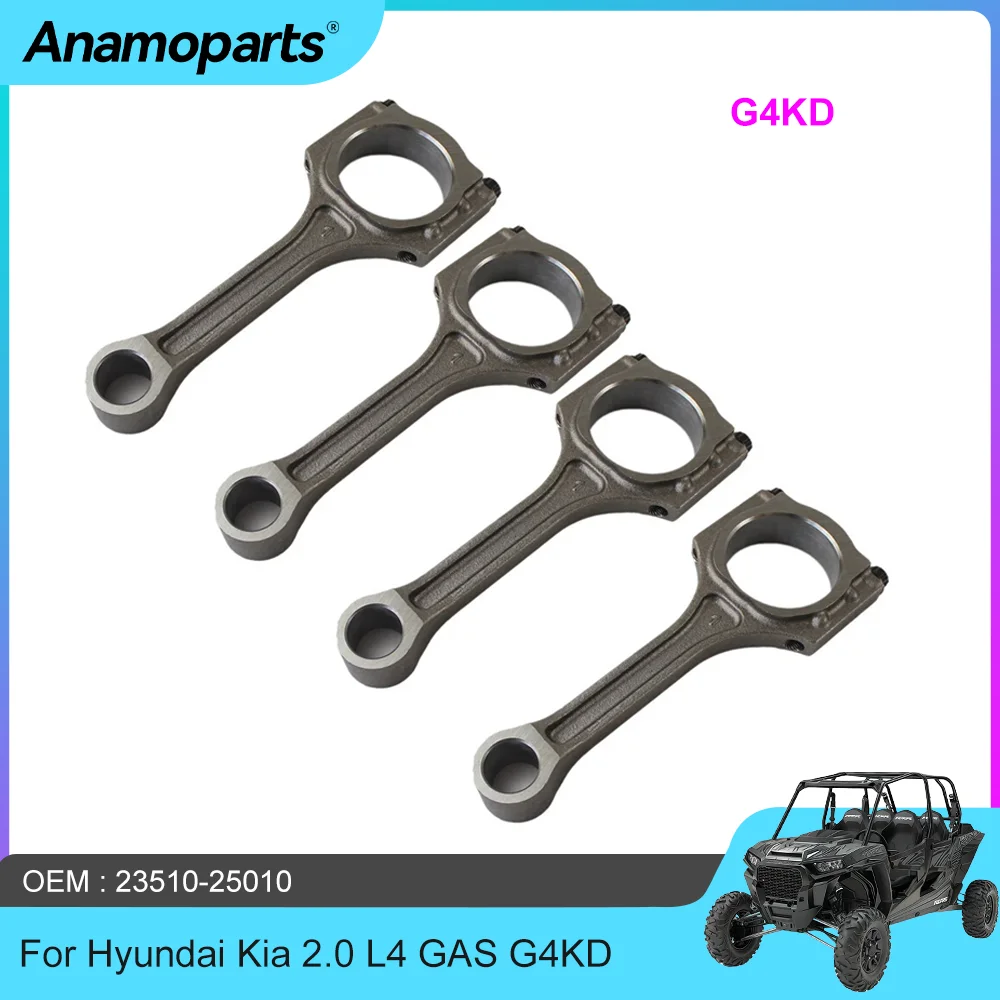 Kit bielle ricambi motore auto per G4KD 08-15 Hyundai ix35 Sonata Kia Sportage Optima Portage 2.0L L4 GAS 23510-25010