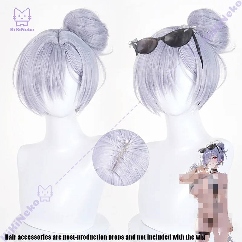 Game nikke Cinderella Cosplay Wig Cinderella: Crystal Wave's Cosplay Hair For Hallowmas Comicon Party Adult Women Man