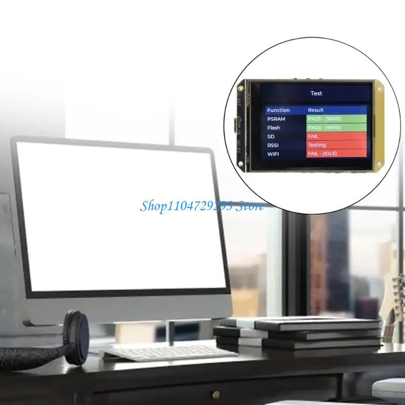 Y2GD ESP32 2.8inch ST7789 LCD Display Touchable Screen Development Board Módulo