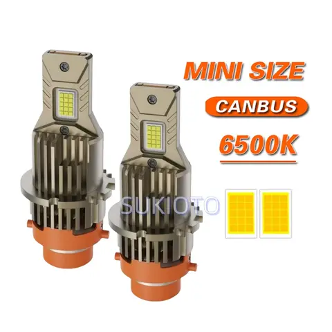 2PCS SUKIOTO GENUINE D2S D2R D4R D4S LED Car Headlight 1:1 Canbus HID D2 D4 Xenon Bulb 120W D2S Auto Lamp Light 6500K Plug&Play 10 best sales led t1 - №4
