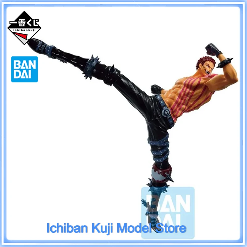 In Stock Original Bandai One Piece Ichibansho Kuji Charlotte Katakuri (Best of the Buddy) Action Figures Collectible Model Toys