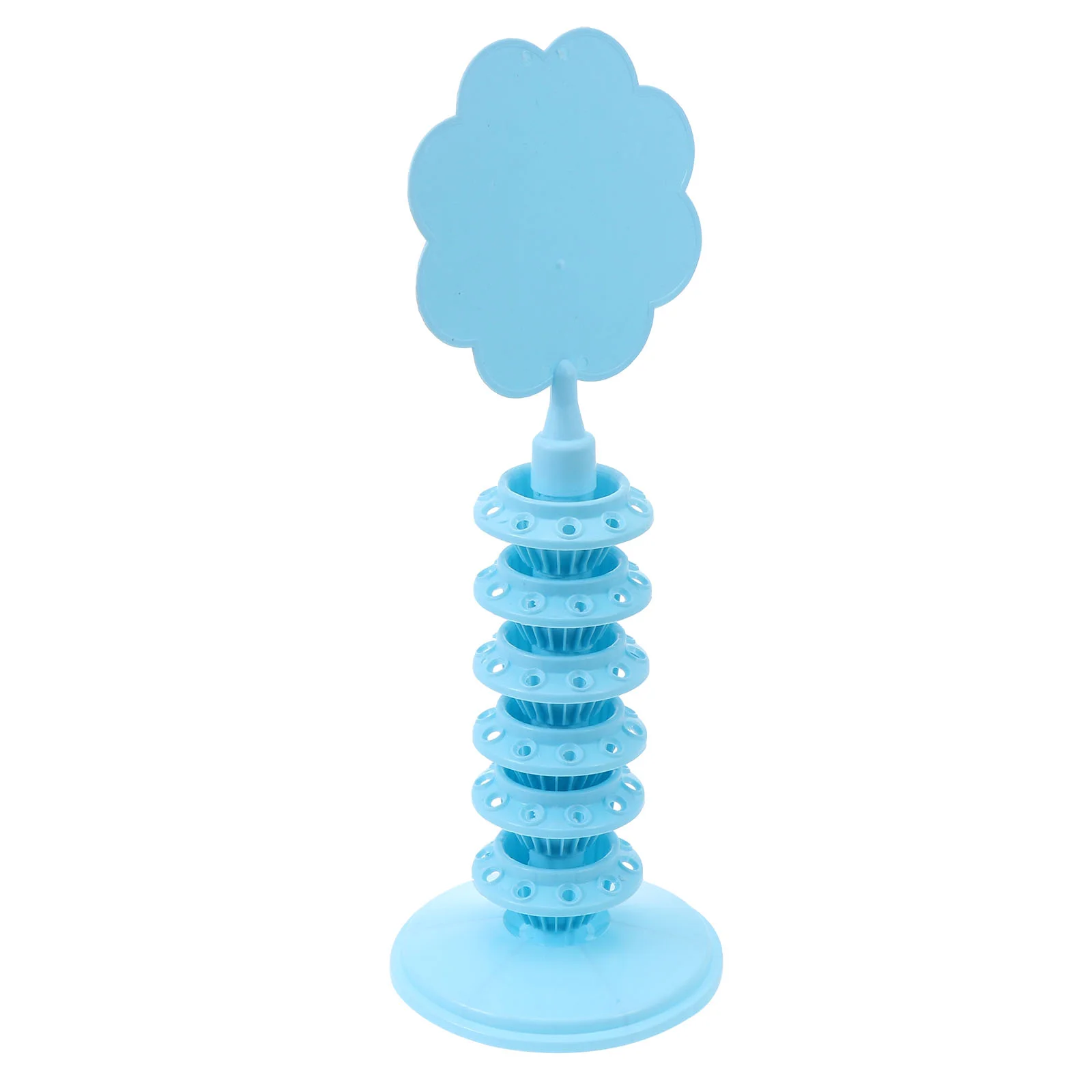 1Pc 60 Holes Lollipop Display Stand Wedding Candy Storage Bracket (Blue Color) 60 Holes Lollipop Stand