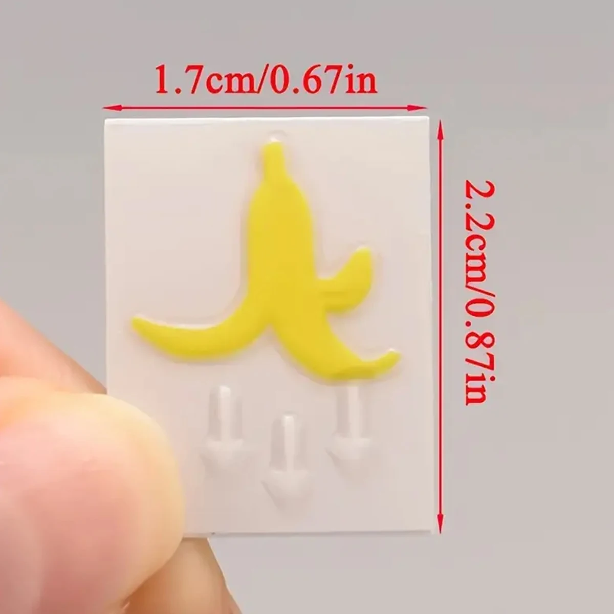 2 Pcs Car Stickers - Banana Peel Button Decals, Waterproof PVC Fun Motorcycle & Car Accessories for All Vehicles image 4