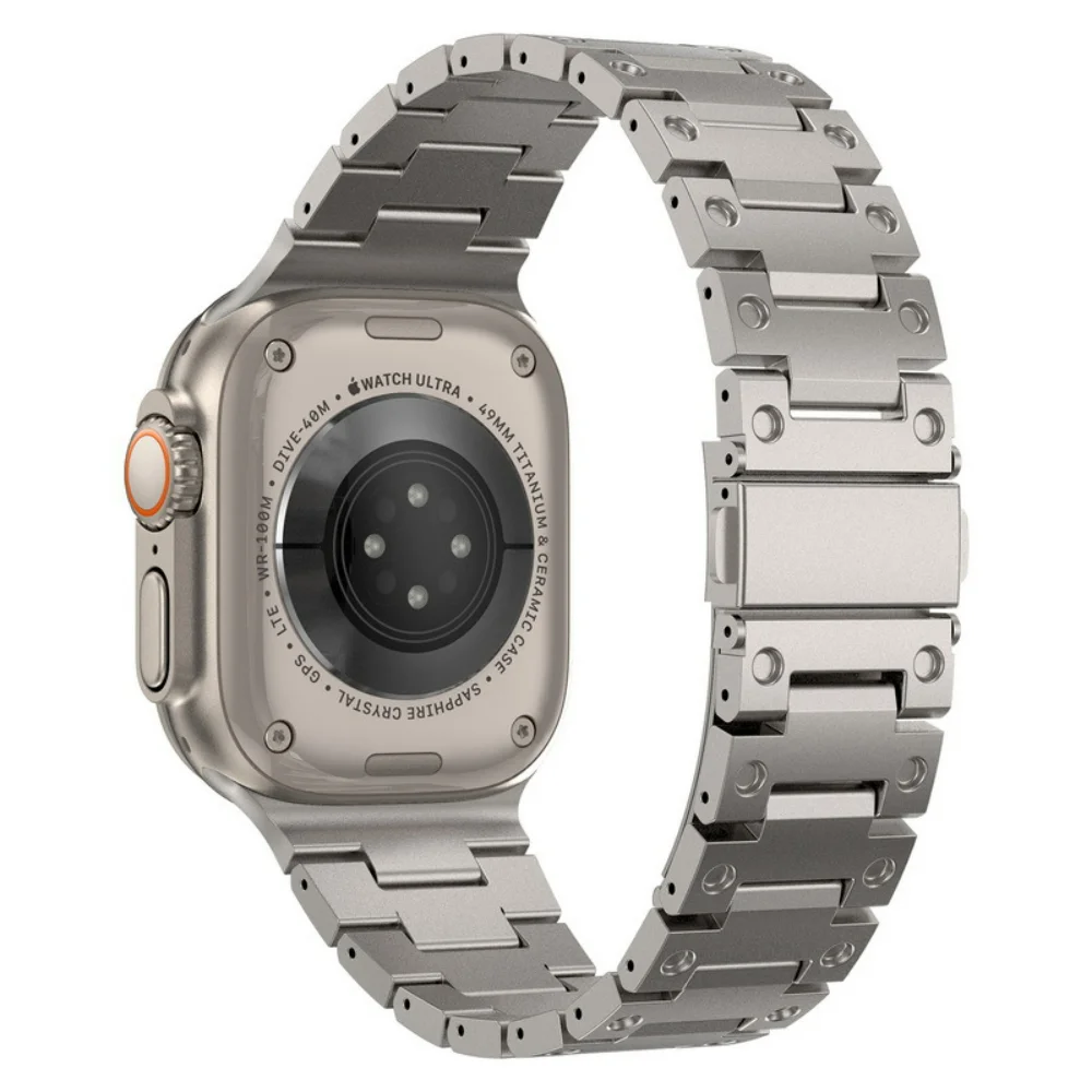 Metal Strap for Apple Watch Band ultra 49mm Series 45mm 44mm 46mm 42mm Stainless Steel Strap iWatch Ultra 49mm 10 9 8 7 6 5 3 SE