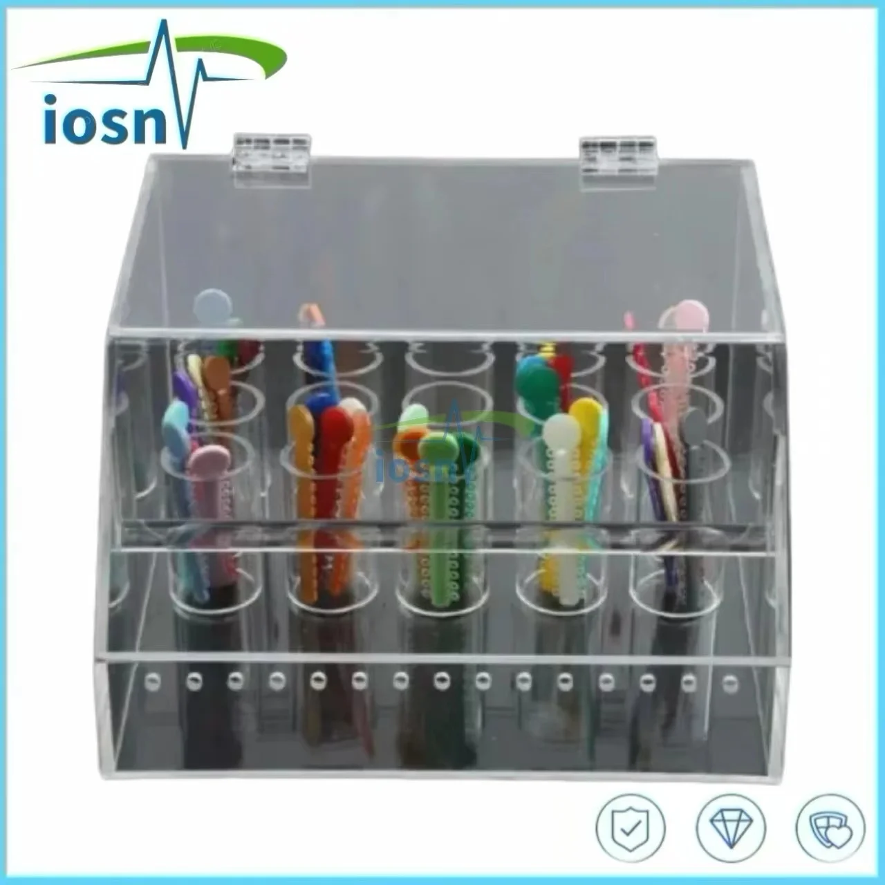 

Dental Acrylic Composite Applicator Dispenser Organizer Holder for Composite Syringes & Accessories Dental Instrument Dental Lab