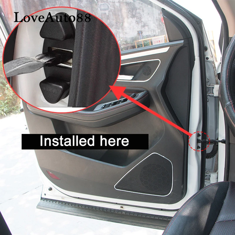 

3D ABS Door Lock Stopper Limiting Cover Door Protector For Toyota RAV4 RAV-4 XA50 2022 2019 2020 2021 Car Accessories