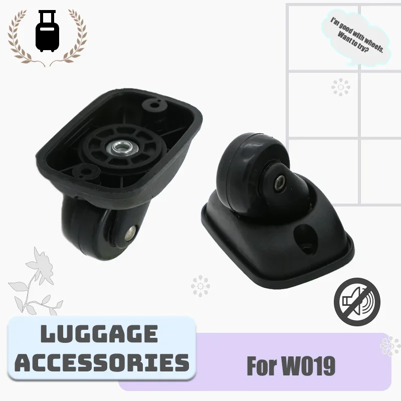 

For W022 Explosion-Proof Suitcase Castors Wear-Resistant, Pressure-Resistant, Shock-Absorbing Silent and Durable