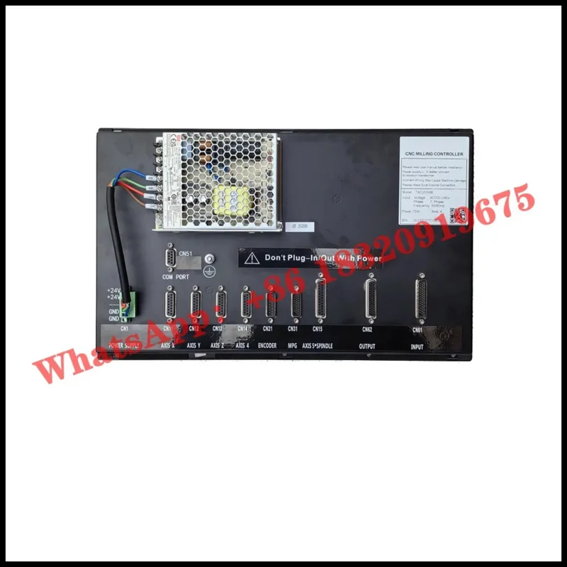 Cyclmotion CNC Controller TAC2002TB 2AXIS CNC Lathe Control System Kit Hybrid Closed Loop Stepper and VFD Spindle Encoder Cable