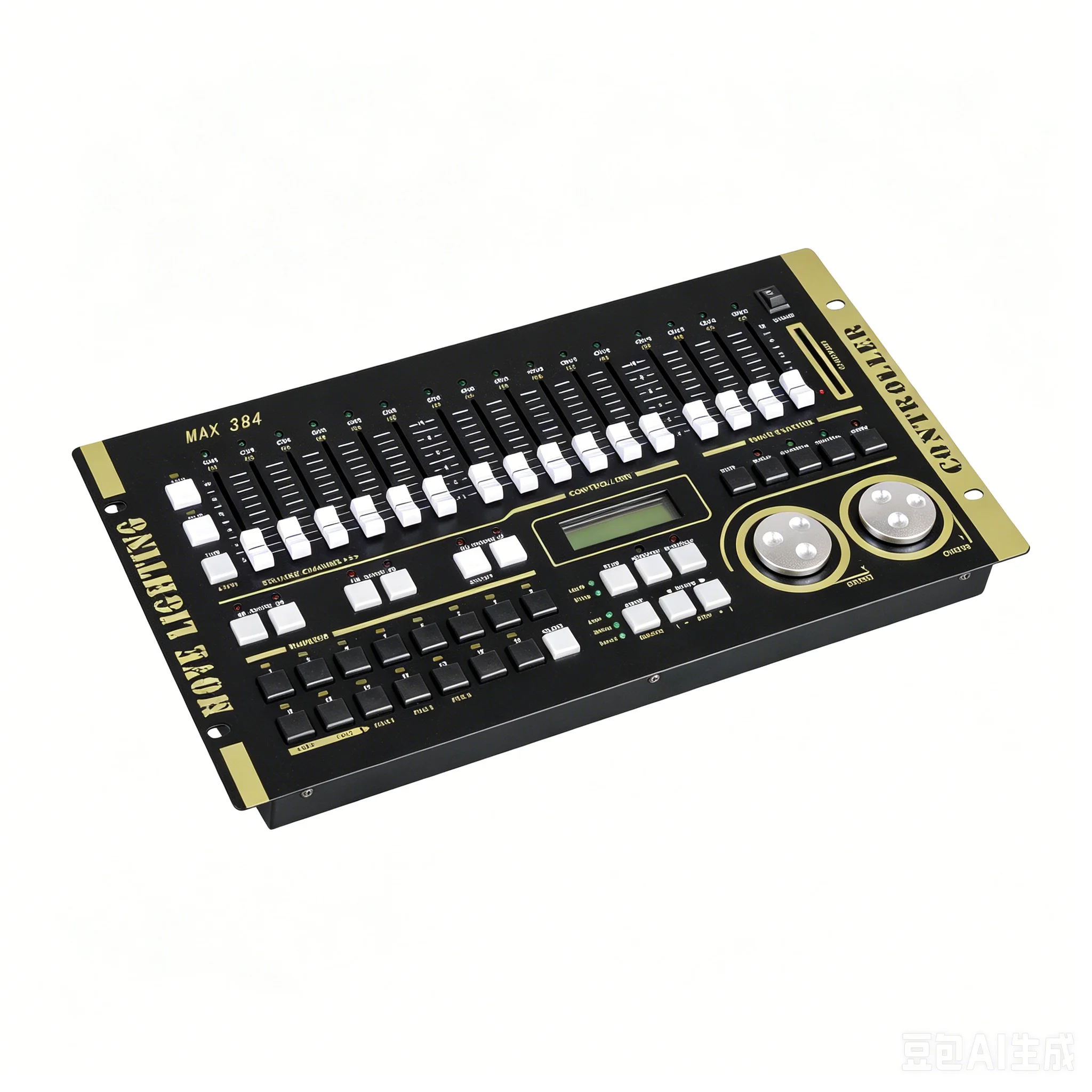 DMX384 Intelligent Light Controller 384 Channels DMX512 Console With Program Chase Effect For Disco Club Church Live Event Light