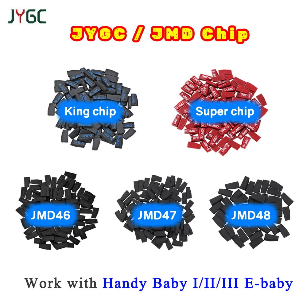 JYGC JMD 46/47/48 Chip Super Red Chip King Chip Blue for CBAY JMD Handy Baby Auto Key Programmer HANDY BABY II III Ebaby