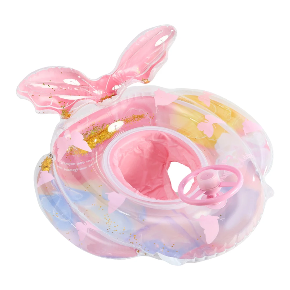 Zeemeermin opblaasbare zwemring Opblaasbare zwembuis met zitje en stuurwiel Zwemringen Floaties Babyzwembadringen voor zwembadstrand