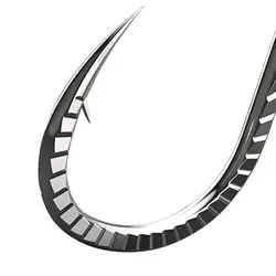 30Pcs/Set 1-15 Fishing Hooks Sharp Titanium Alloy Heavy Duty Barbed Carp Fishing Fishhooks Angling Supplies