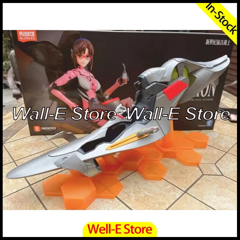 

In Stock BLOKEES Neon Genesis Evangelion EVA Asuka Ayanami Rei Mashiba Mari Erastorias Suit Model Movable Model Figure Gift