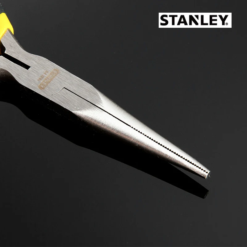 STANLEY Mini needle nose pliers with black handle 5\